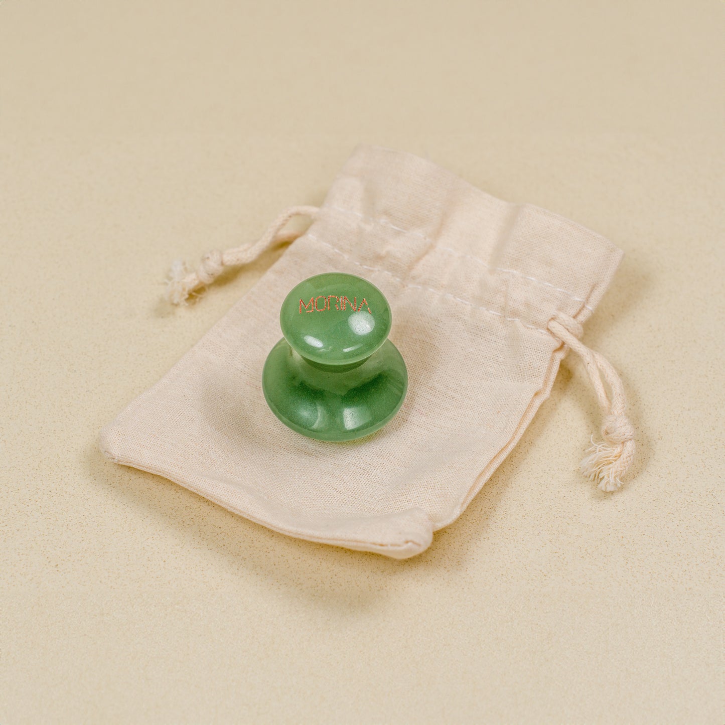 Magic Mushroom Green Aventurine Gua Sha